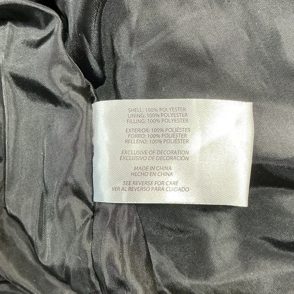 Banana Republic Men Black Full Zip Bomber Jacket Coat XXL Casual Minimalist Out